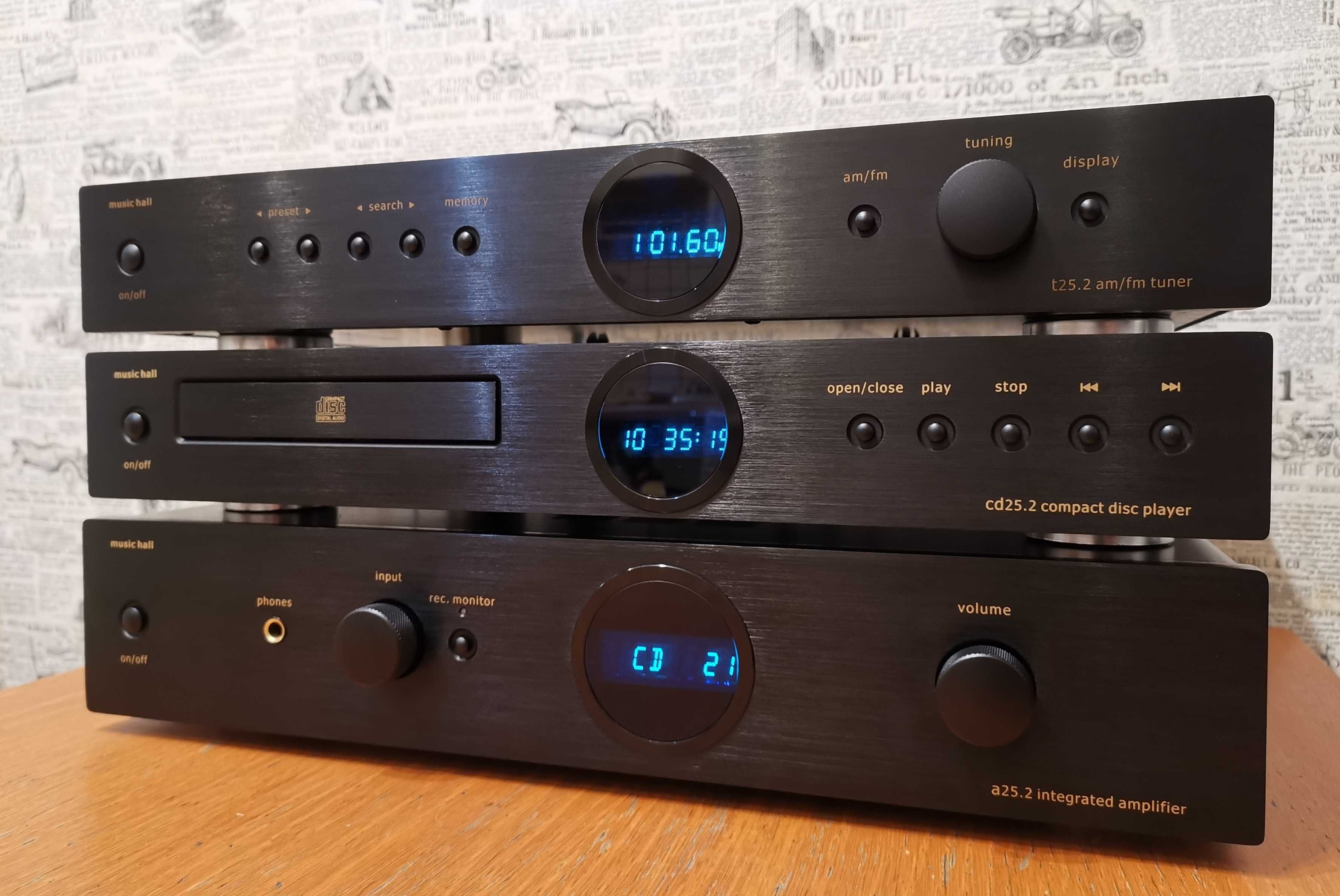 Zestaw stereo firmy Music Hall 25.2
