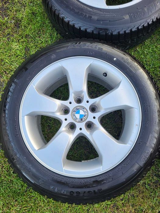 Michelin Alpin  215 60 R17 kola zimowe na alusach do BMW X3 E83 E46 ..
