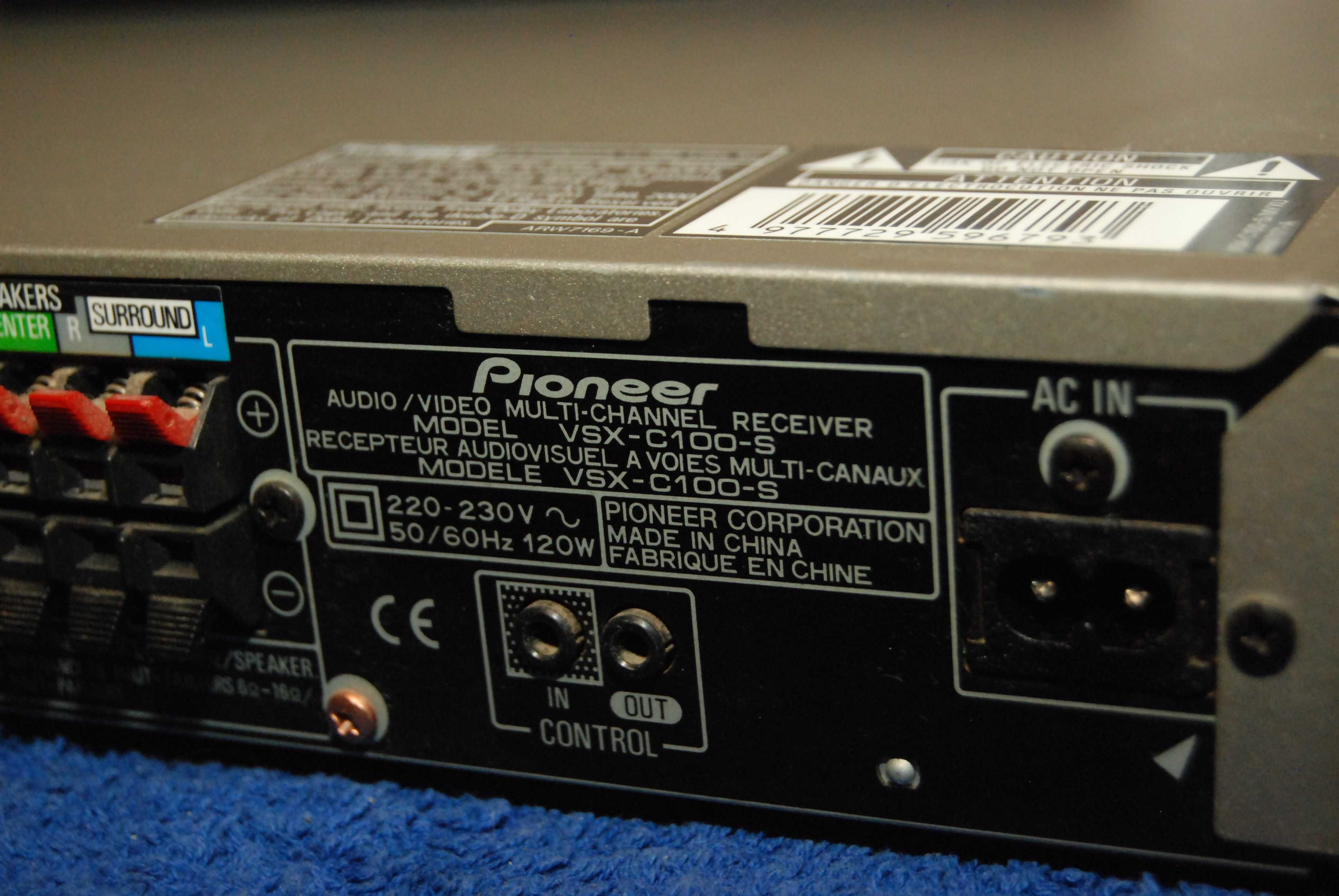 Amplituner Pioneer VSX-C100-S