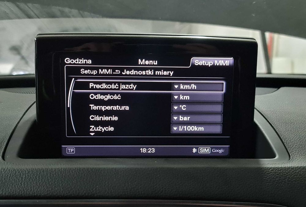 Polski jezyk MMI 3G+ Plus Audi Q3 Q5 A4 B8 A6 C7 A8 D4 konwersja USA