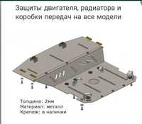 Защита картера/двигателя на Audi,BMW,Renault,Opel,Volkswagen,Skoda,Kia