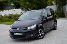 Volkswagen Touran 2013 1.6 TDI * DSG * 7osob * Bogata Opcja * Sam parkuje * Hak Stan BDB