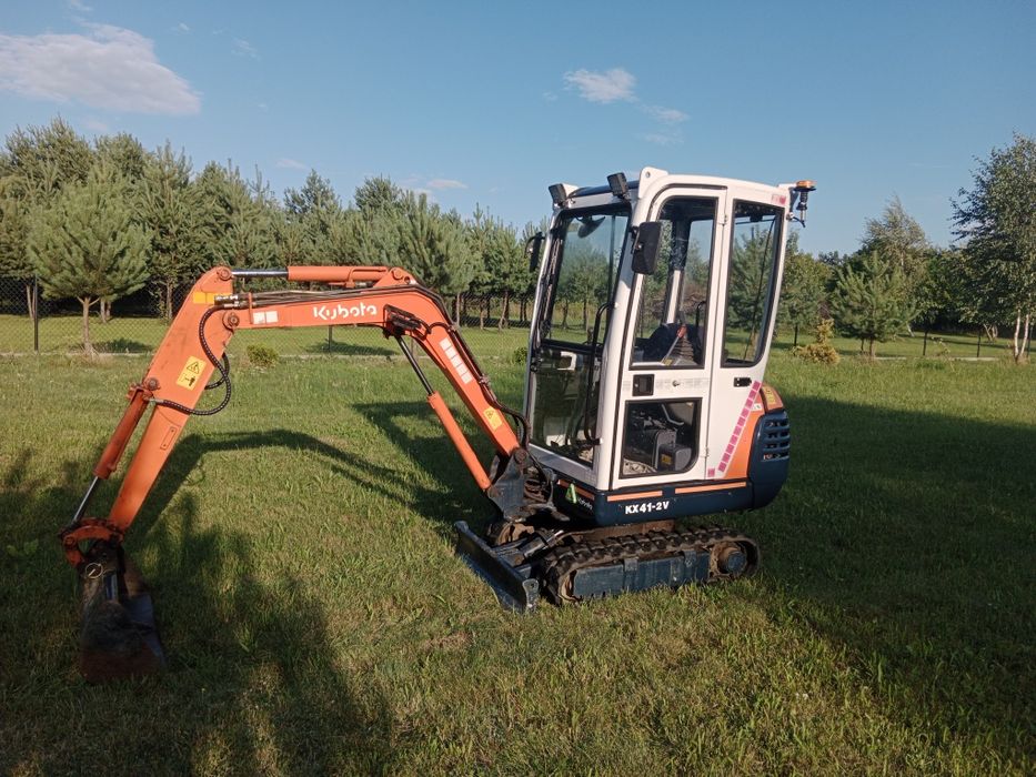 Minikoparka Kubota kx 41-2