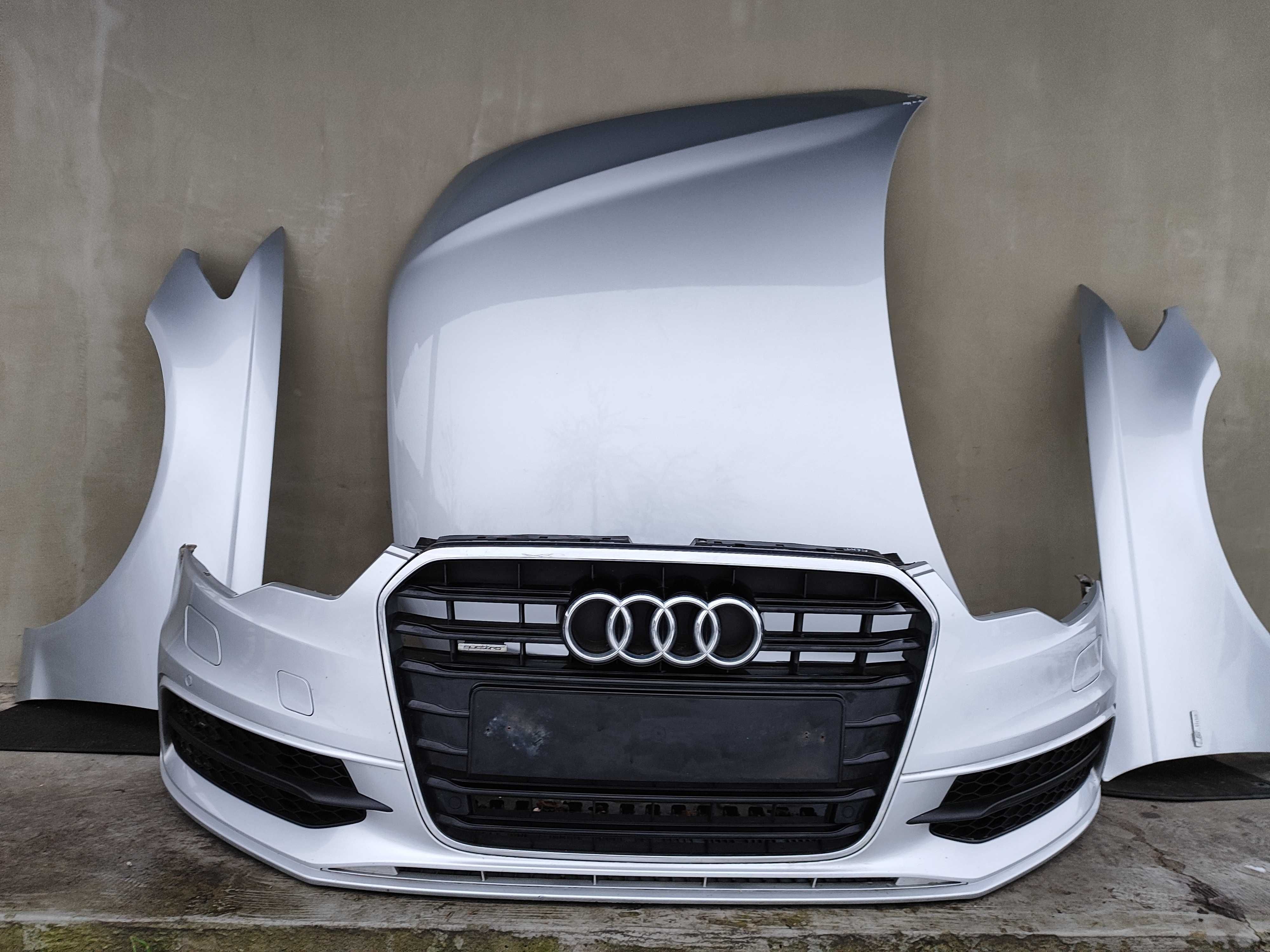Audi A6 C7 maska pokrywa silnika LX7W