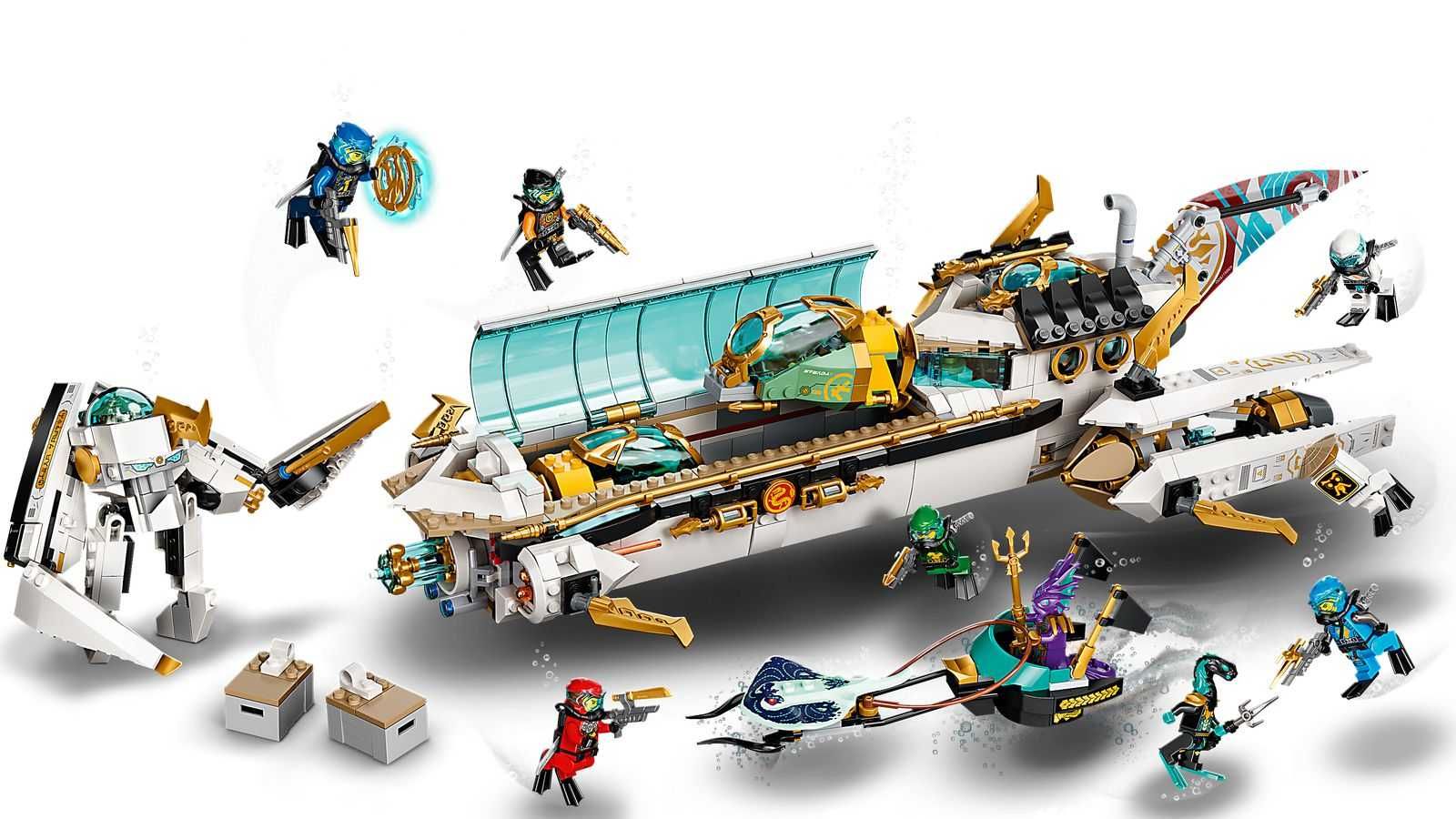 Klocki LEGO 71756 Ninjago - Pływająca Perła NOWE SZYBKA WYSYŁKA
