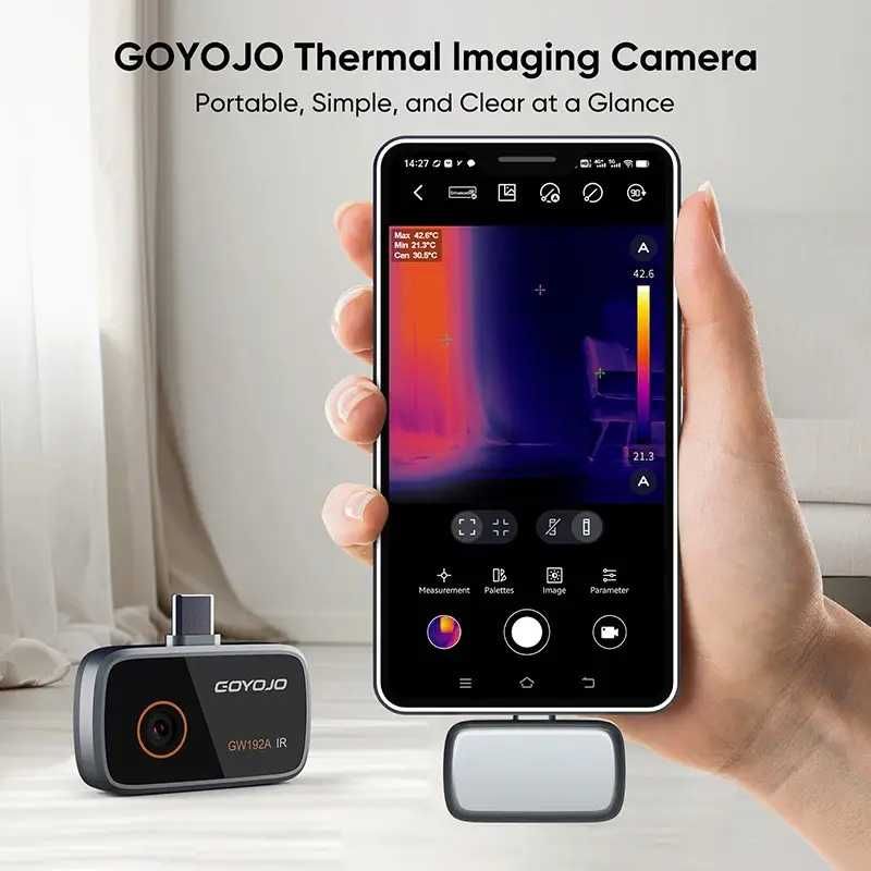 Тепловизор Goyojo GW192A 192x192 25Гц Android Type-C -20-400 °C