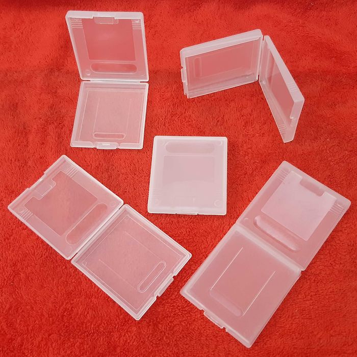 Lote 5 Caixas Novas Vazias p/ Jogos Nintendo Gameboy