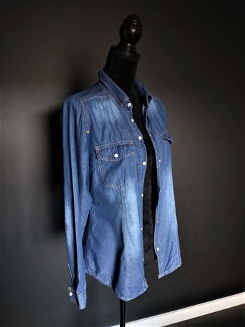 In Extenso Koszula jeansowa niebieska M 38