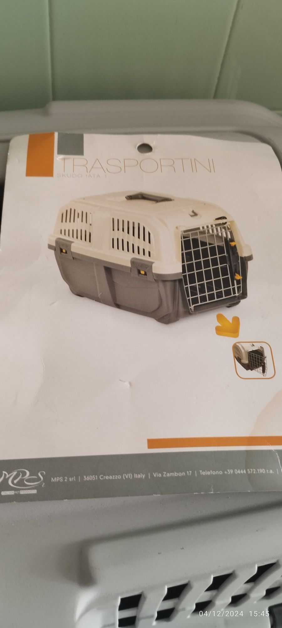 Casota  transporte para gato/cão