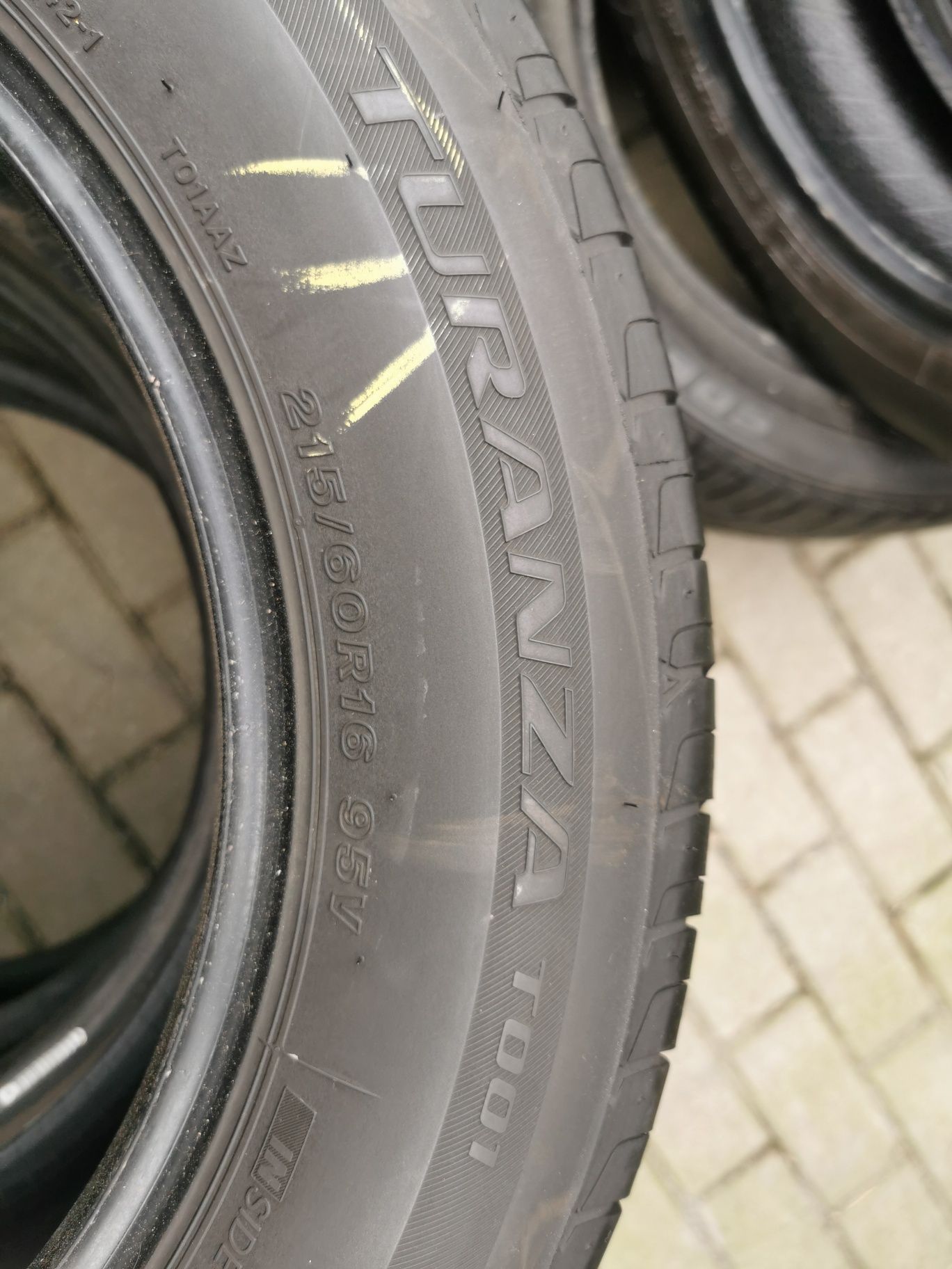 215/60r16 95V Bridgestone Turanza T001