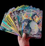 Karty pokemon big size 30 dużych kart pikachu charizard dragon