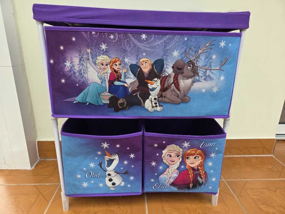 Pojemnik Organizer Kraina Lodu Frozen regał na zabawki