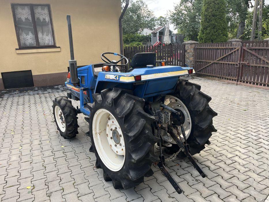 Traktorek iseki tu 240 4x4 24 km wspomaganie walek wom ladny stan