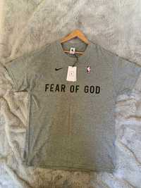 Fear of God x Nike Warm Up T-shirt Cinza