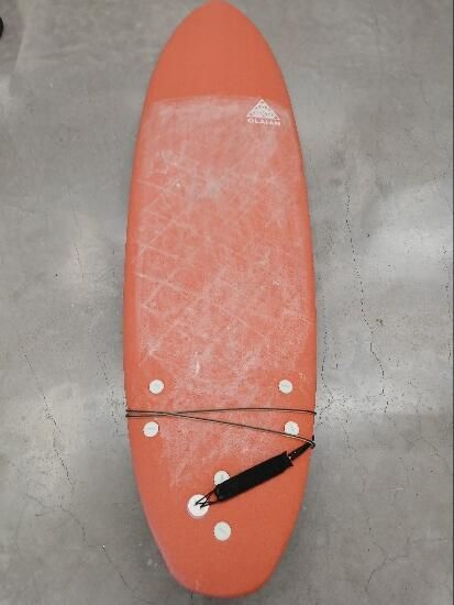 Prancha de Surf em espuma 7' - 500 laranja