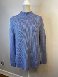 jasnoniebieski sweter półgolf marki tom tailor w rozmiarze L