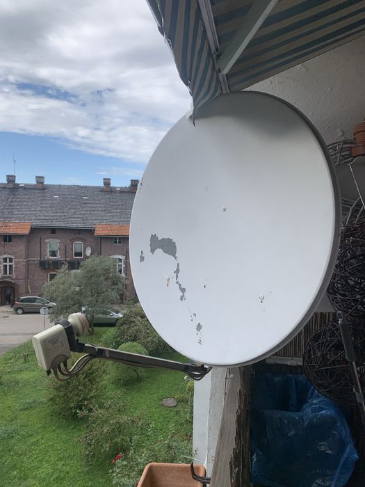 Antena satelitarna 100cm z konwerterem 4 opticum premium quad