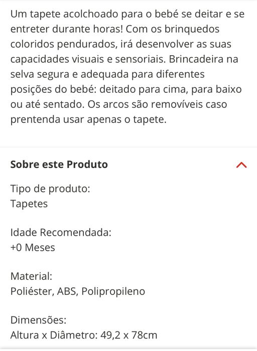 Ginasio de bebé