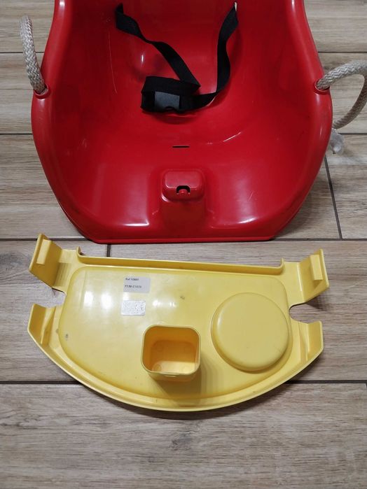 Huśtawki ogrodowe - kubełek i deska