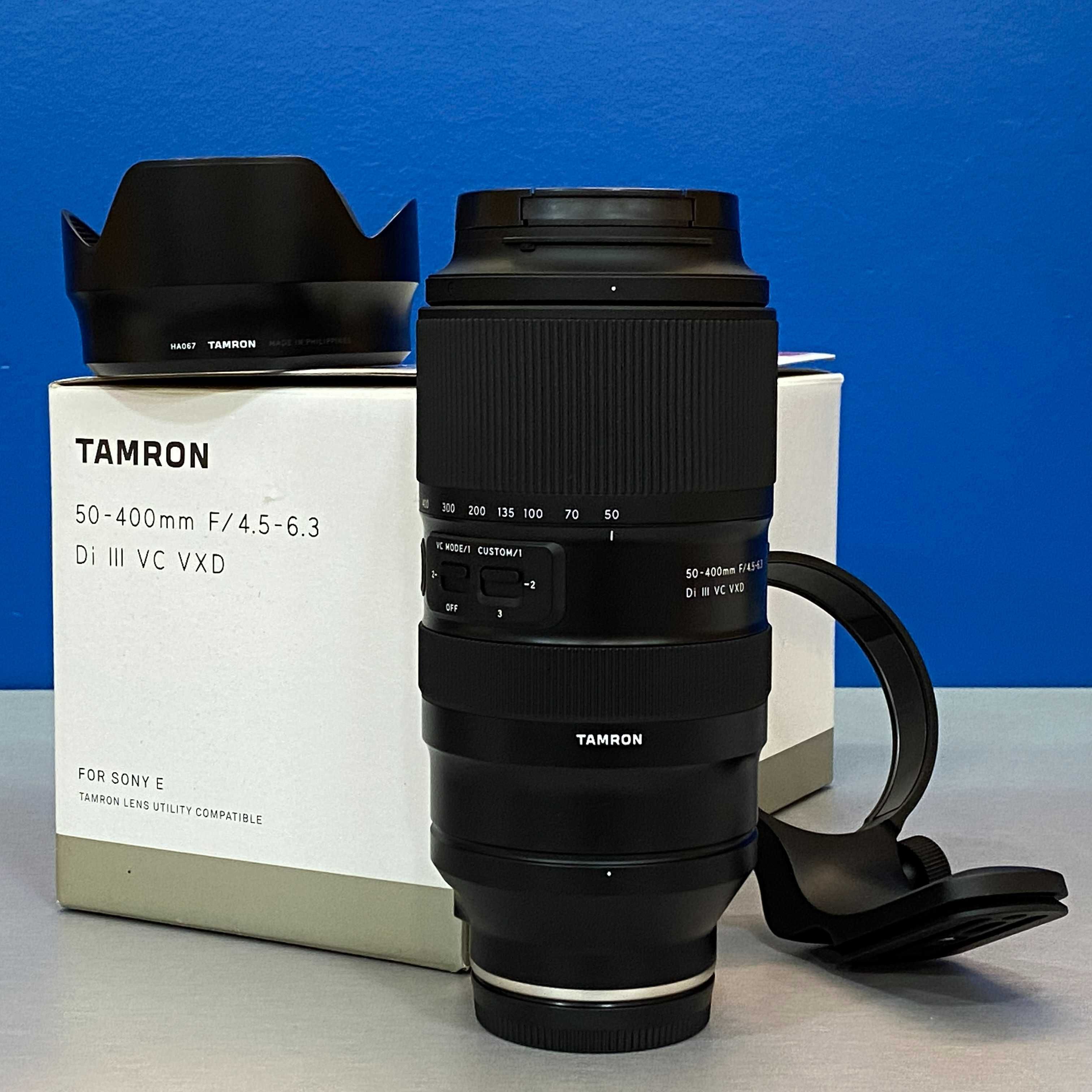 Tamron 50-400mm f/4.5-6.3 Di III VC VXD (Sony FE)
