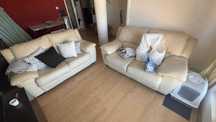 Sofa em pele bonzano
