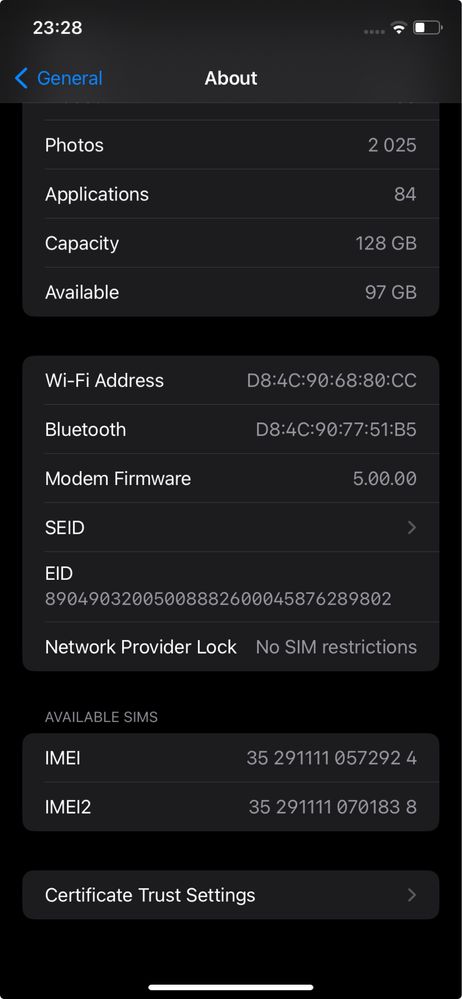iPhone 11 128 Gb Black Neverlock