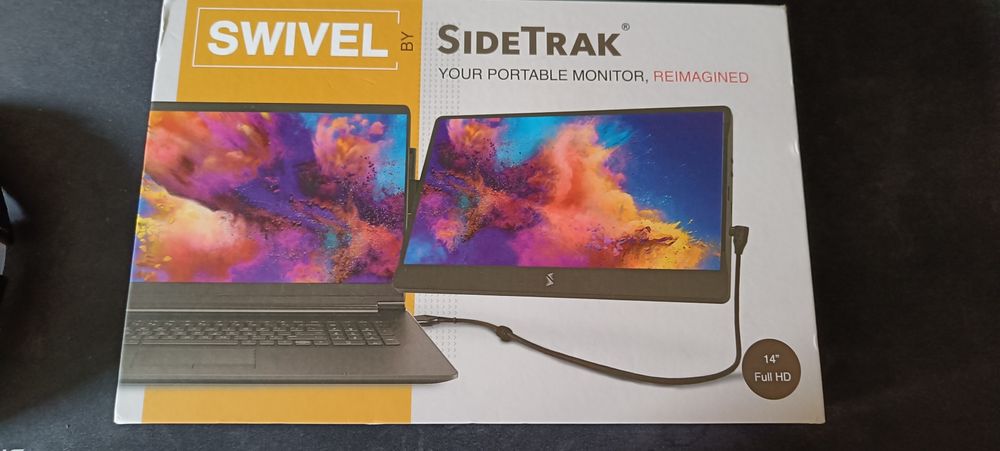 Monitor przenośny SideTrack Swivel 14"