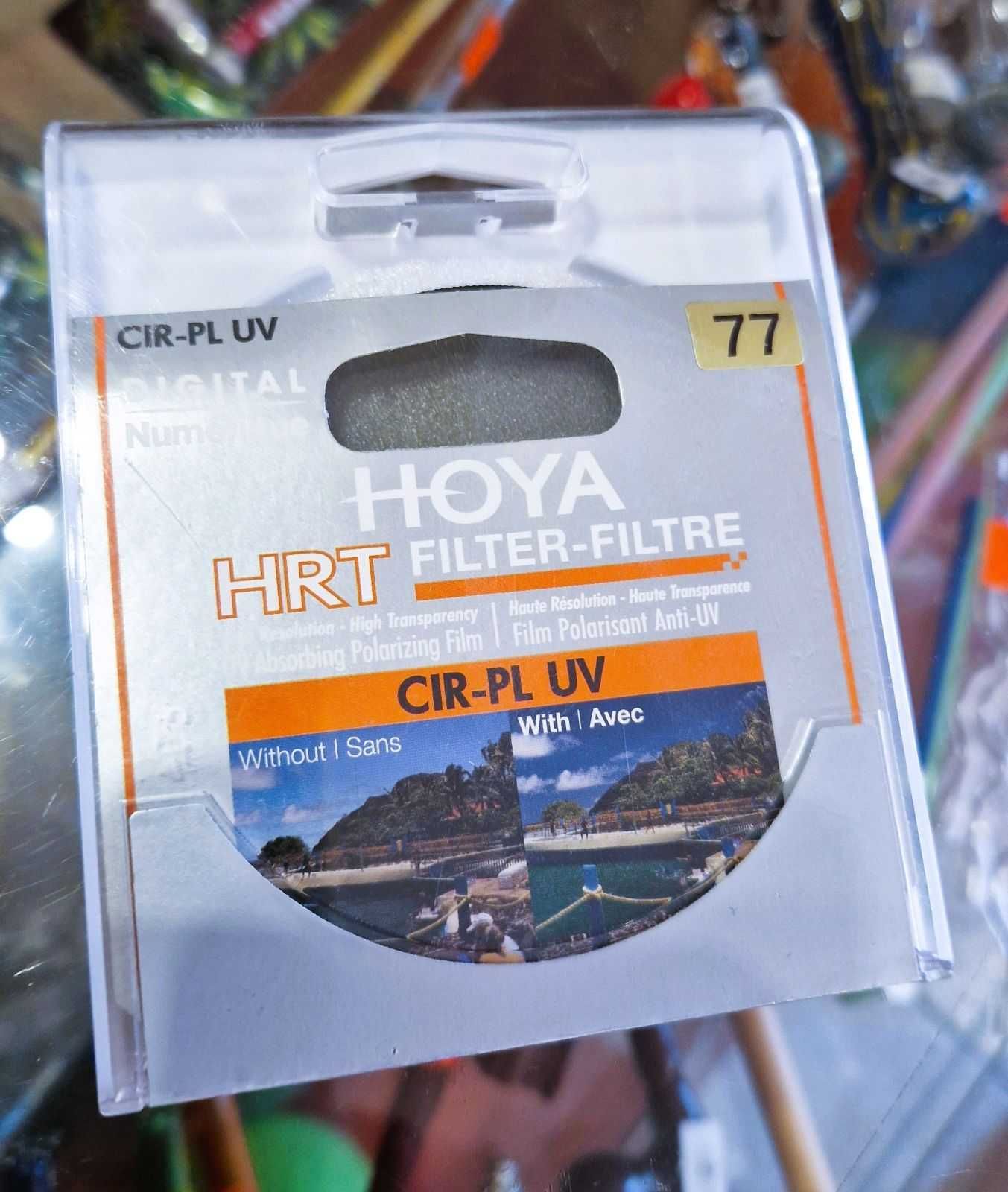 Filtr na obiektyw HOYA HRT CIR-PL UV 77MM