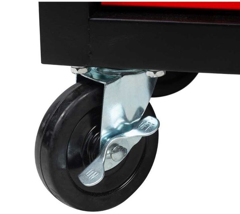 Mocna SZAFKA narzędziowa 7 szuflad COMPACT Black Wózek warsztatowy