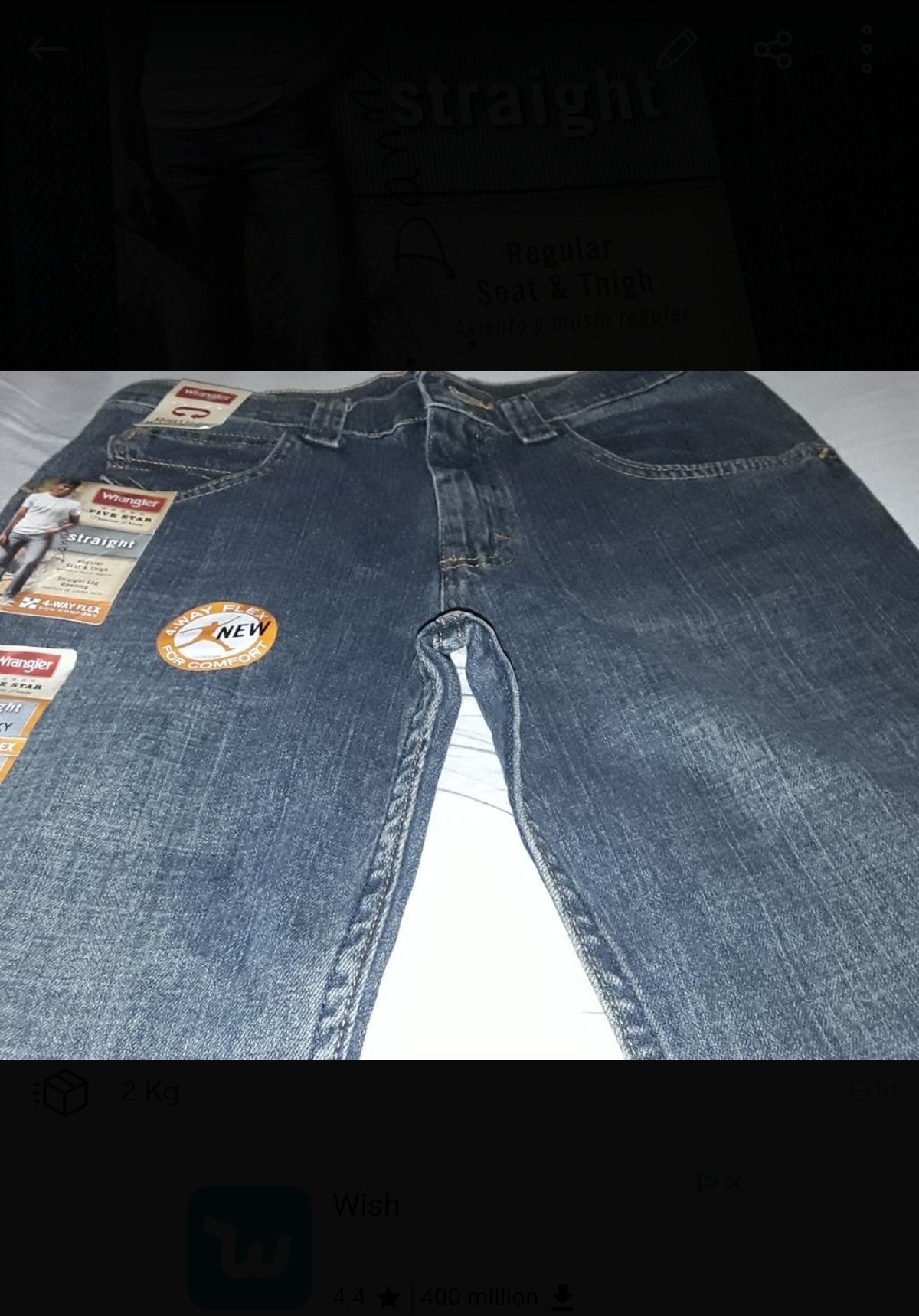 3x Levis 501 - 32/34 - 36/32 -30/32-Novo-Levis 569 31/32