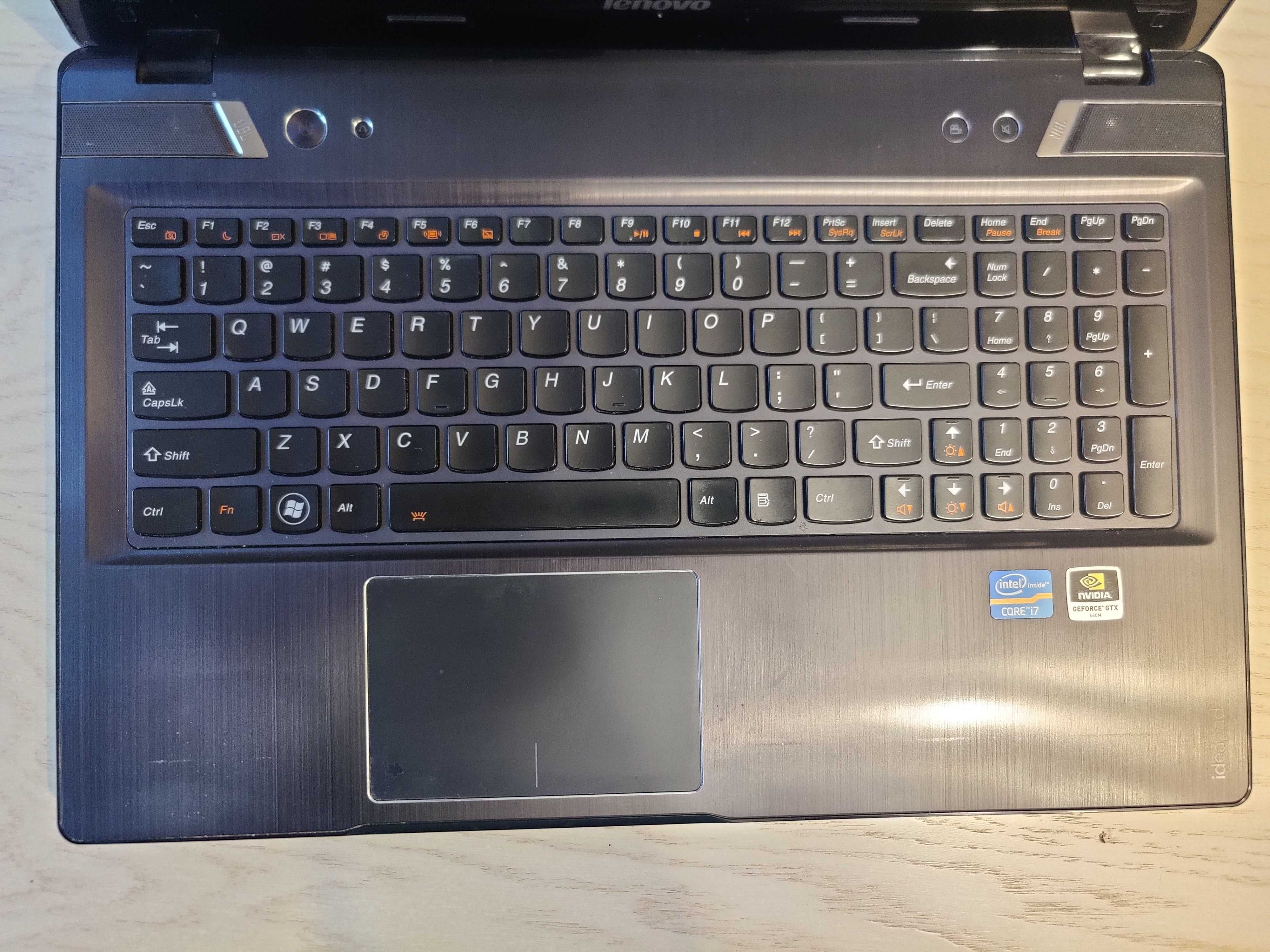 Laptop Lenovo IdeaPad Y580