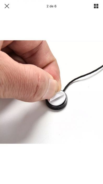 Suporte Tampa lente máquina fotográfica - NOVO