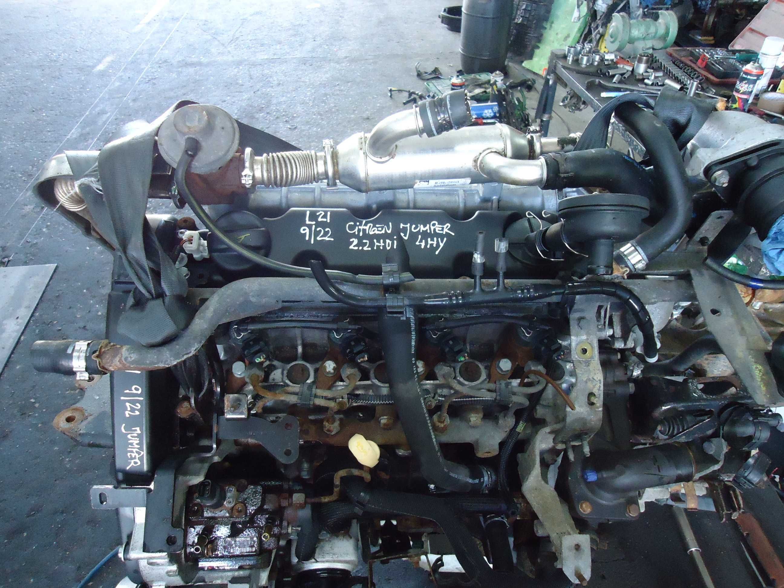 Motor Citroen Jumper 2.2 HDI (4HY) de 2005