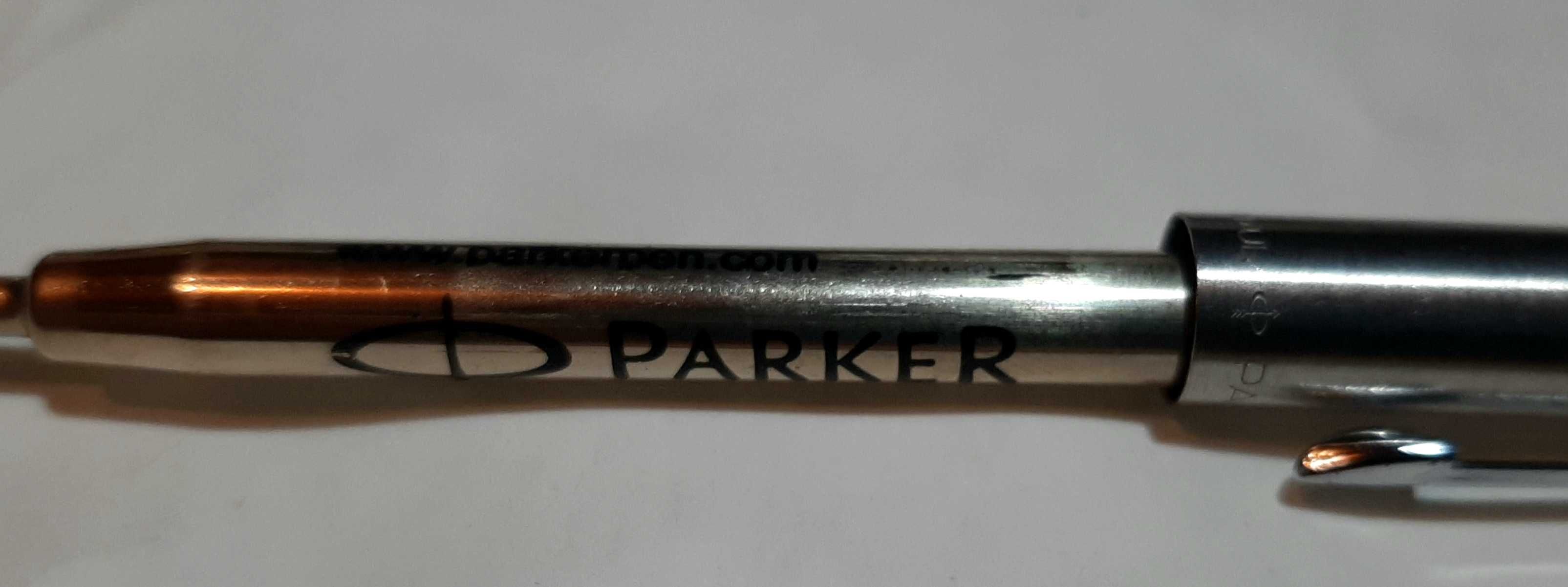 Base antiga para secretária com caneta Parker