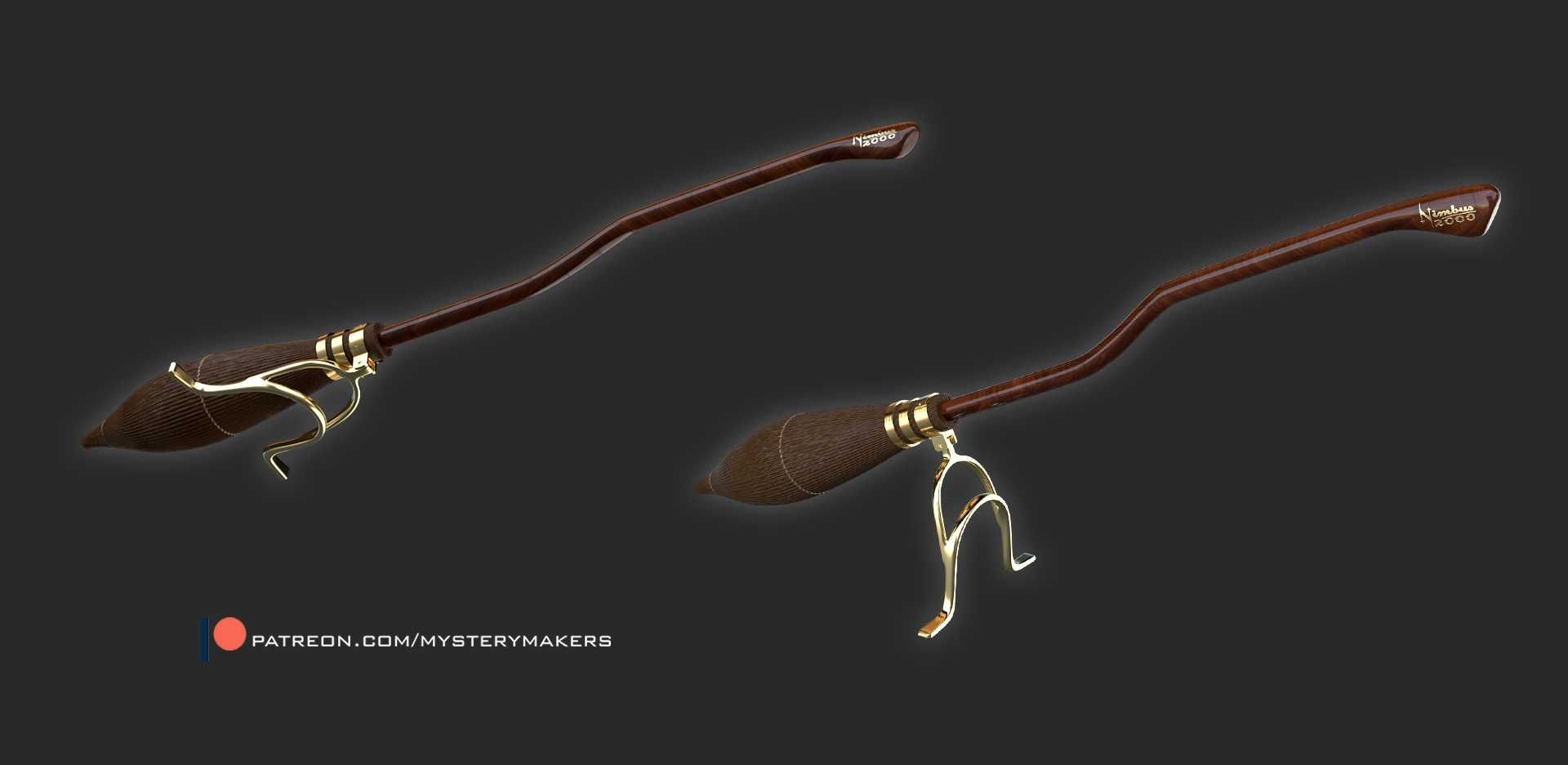 Miotła Nimbus 2000 - Harry Potter 1:1