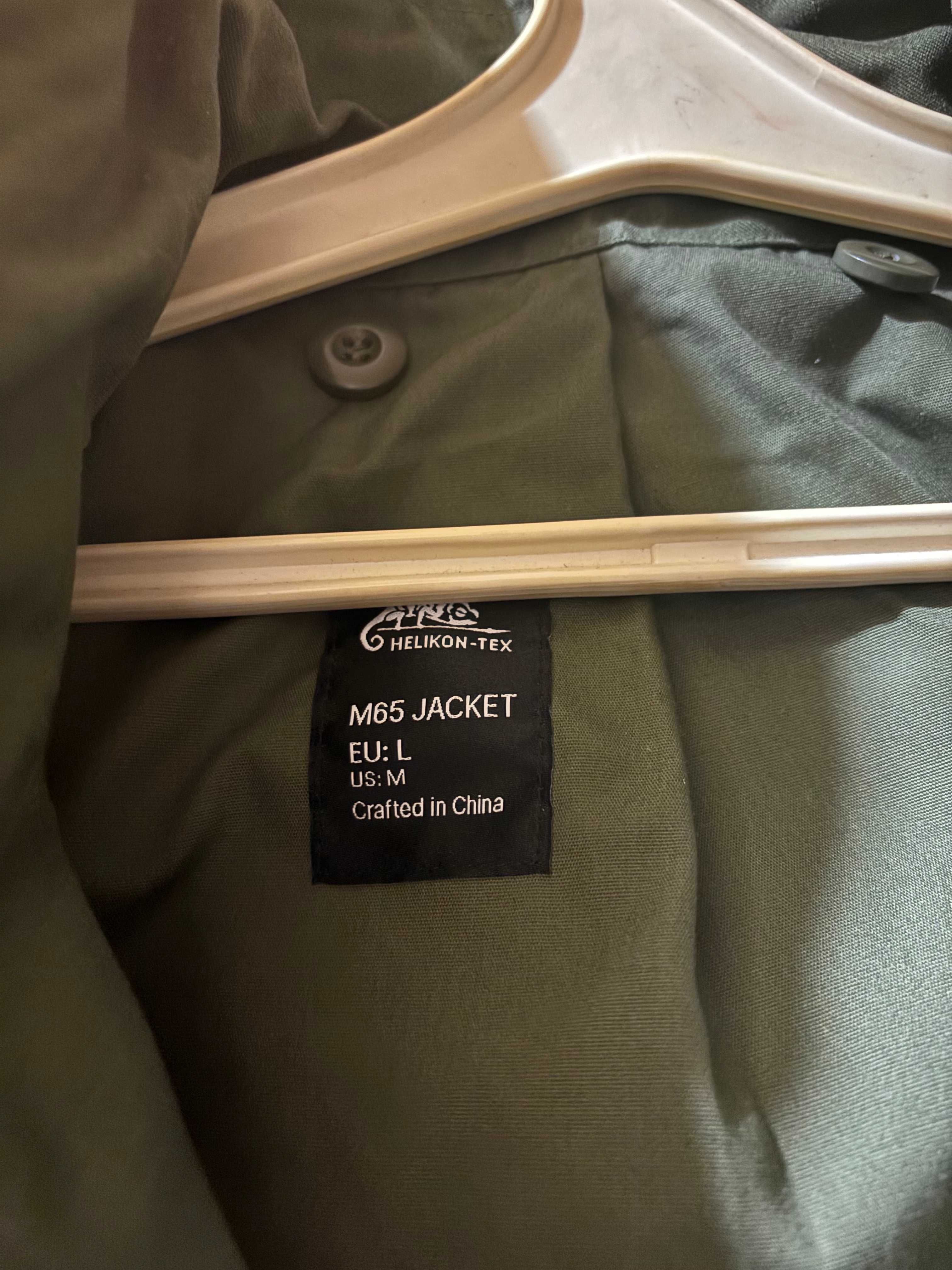 Куртка Helikon M65 Nyco Olive Green, Розмір L
