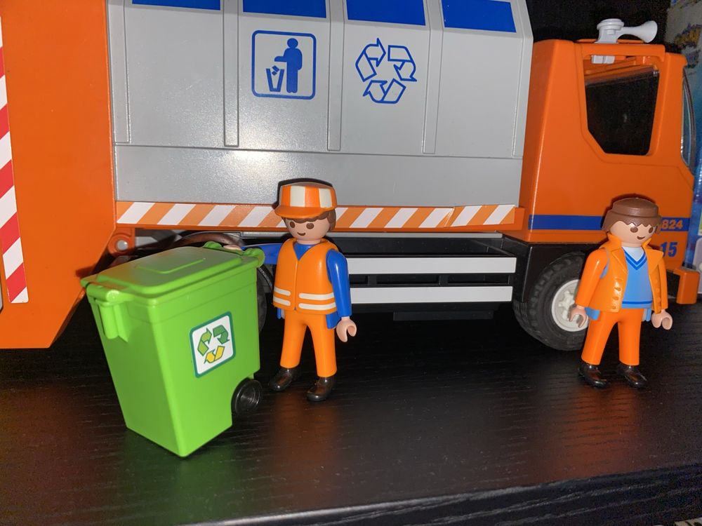 Playmobil camião do lixo completo (sem caixa)