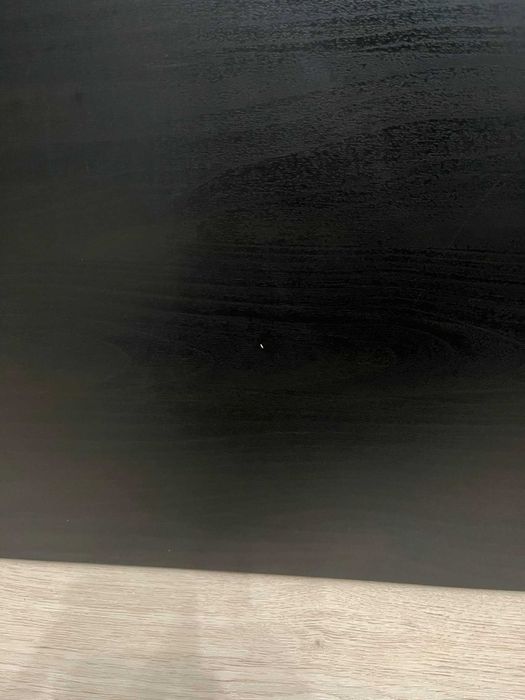 Blat 200x60 na biurko Lagkapten IKEA, czarny (czarnybrąz)