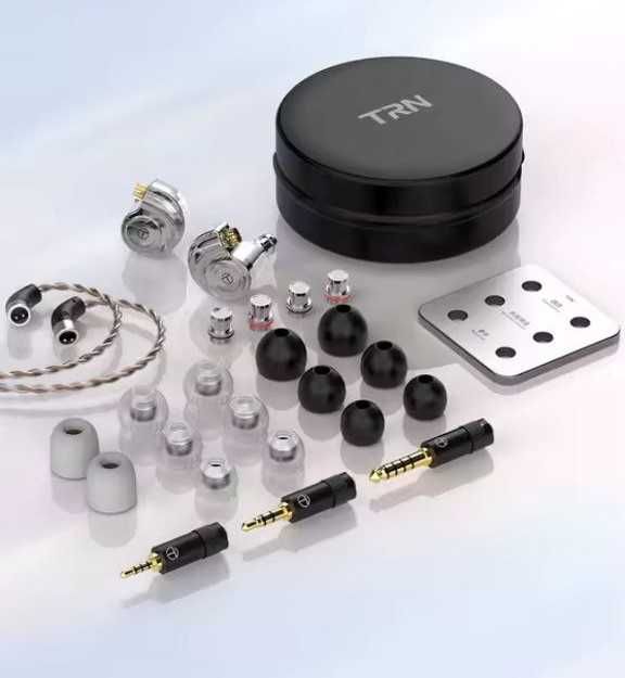 TRN Conch Mic, DLC Мембрана,  – Динамічні навушники. Нові + Аксесуари