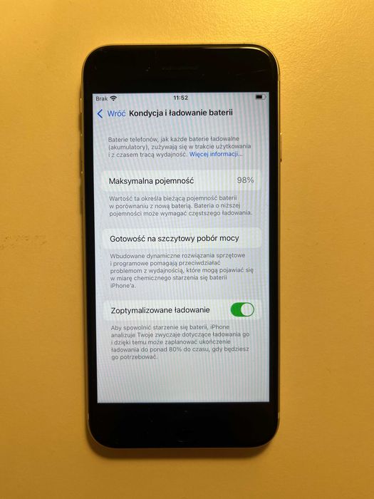 iPhone SE 3 (2022) 128 GB Biały