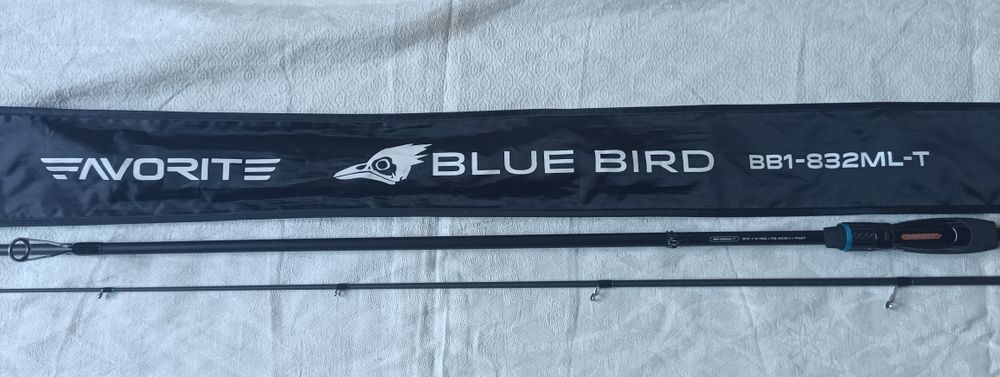 Спінінг Favorite Blue Bird BB1-832ML-T  Спінінг FANATIK LARVA 7102L