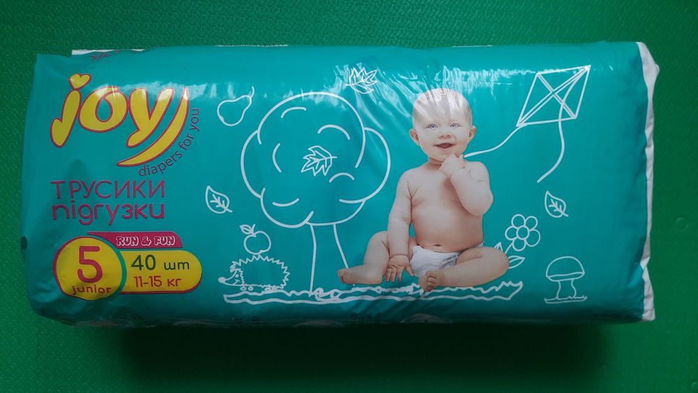 Підгузки трусики joy 5