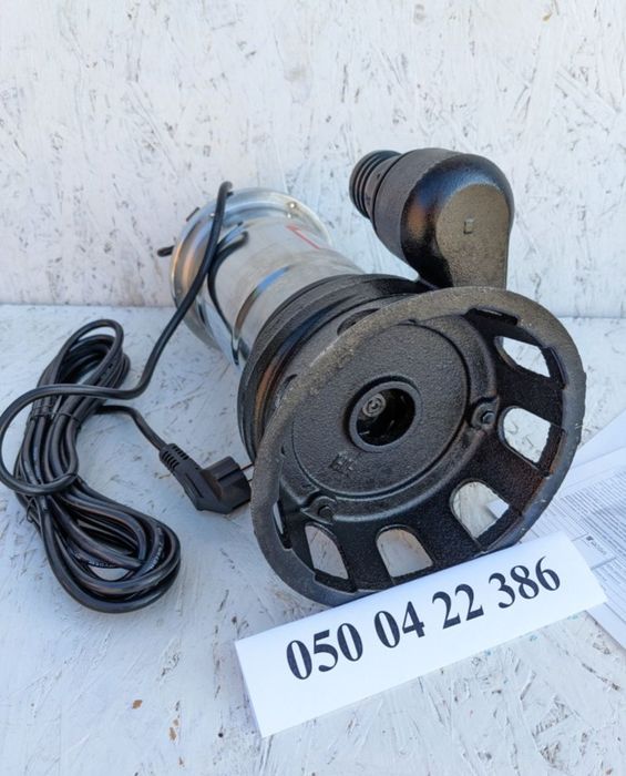 Насос + 25м шлангу. Нержавійка 2.5 кВт фекально дренажний