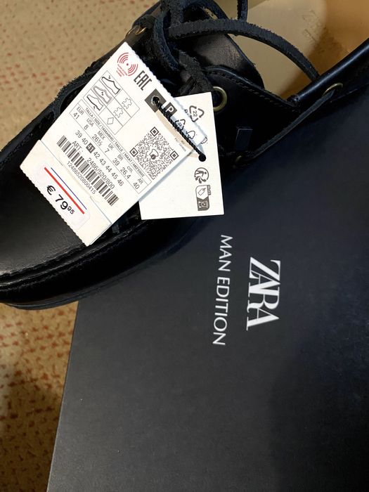 Sapatos Vela em pele genuína de alta qualidade nº41 (Novos)