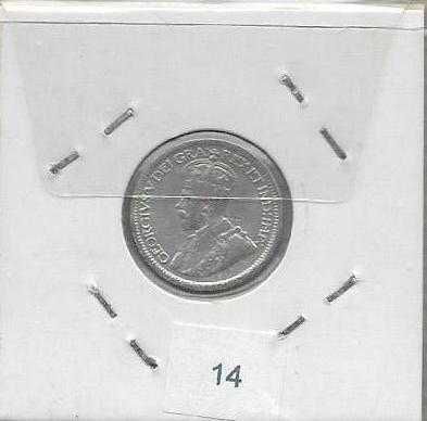 Newfoundland (Canadá) -  10 Cents - 1912 - George V  -  Moeda de Prata