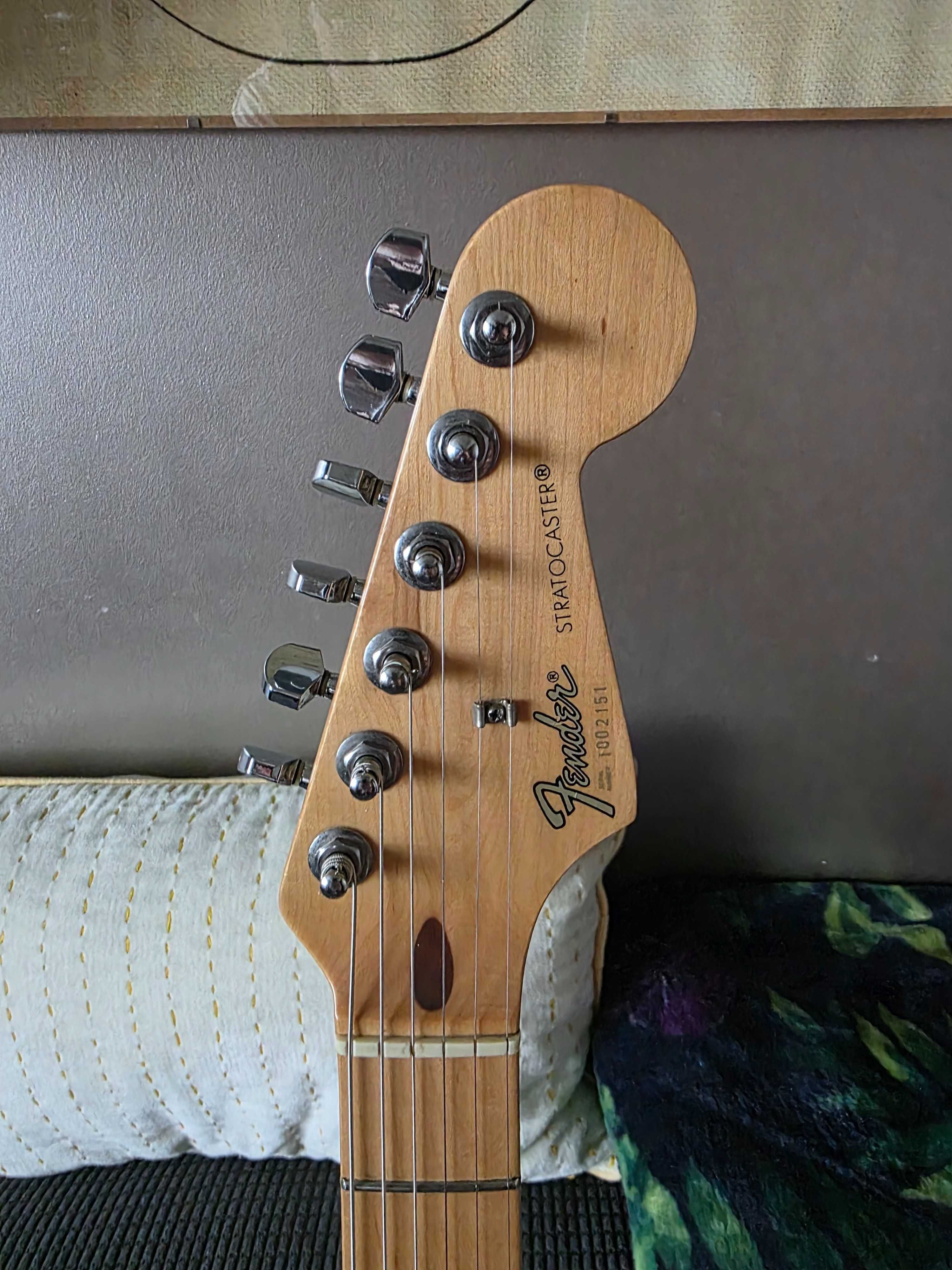 Fender American Stratocaster HSS FatStrat USA Seymour Duncan Hot Rails