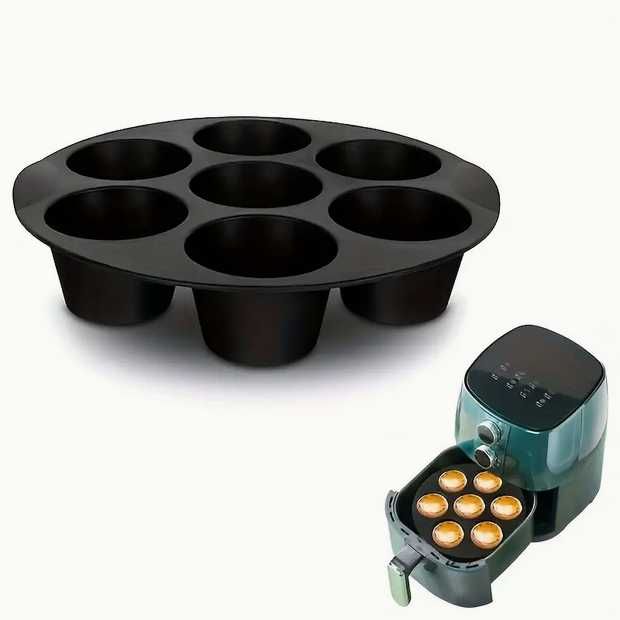 Silikonowa forma do muffinek np. do frytkownicy beztłuszczowej