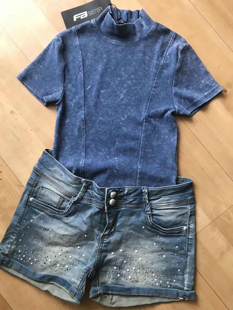 Spodenki jensowe damskie rozm. XL/42