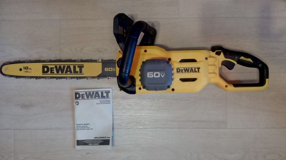 Ланцюгова пила DEWALT DCCS672, 60V,DCCS620 20V