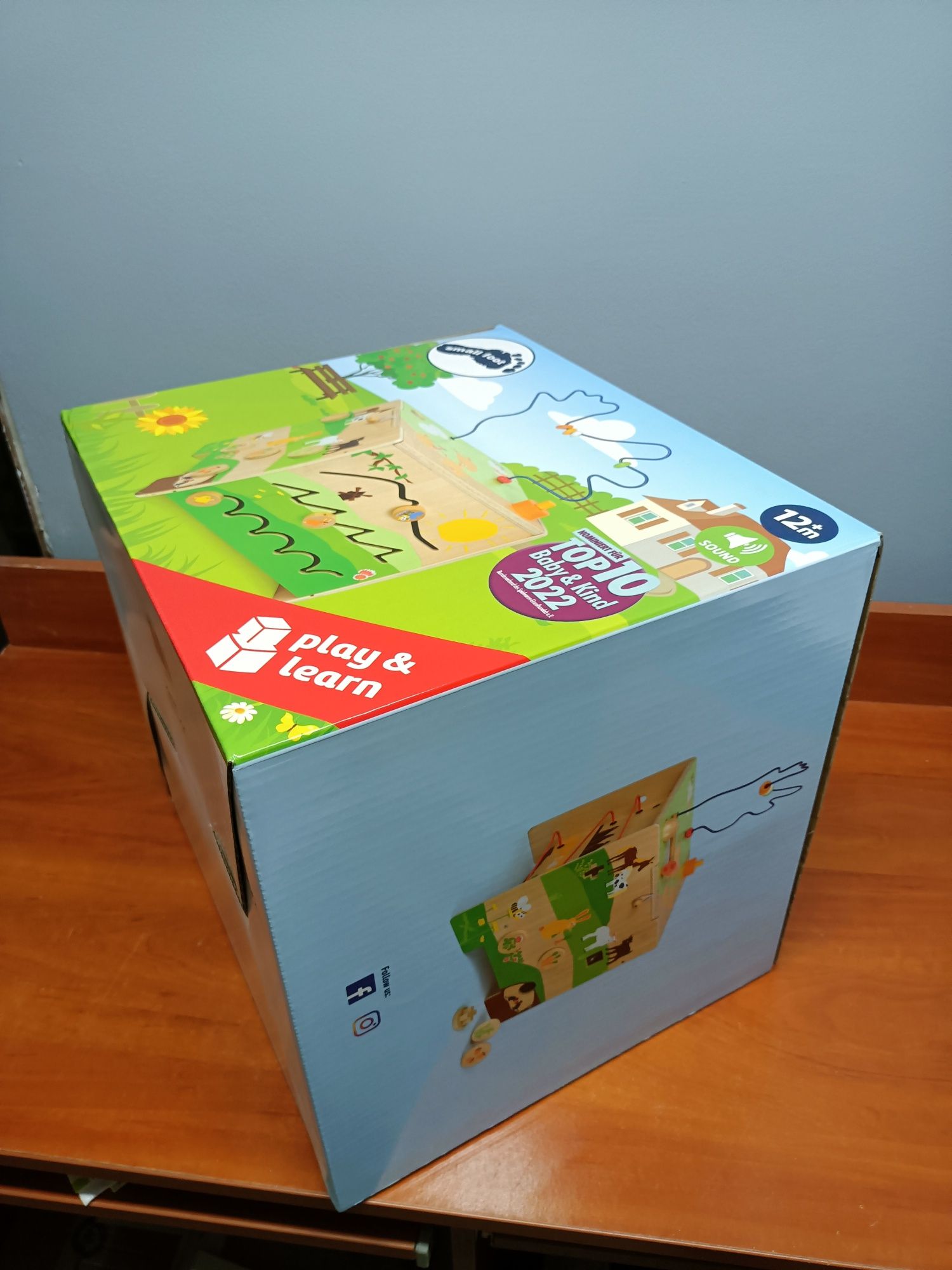 Kostka motoryczna życie na wsi farma small foot 11733 dźwięk labirynt